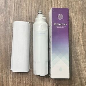 New in Box It Matters Premium Fridge Filter
